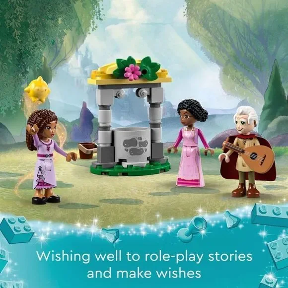 LEGO Disney Wish: Asha’s Cottage 43231 Building Toy Set, A Cottage for Role-Play - Picture 5 of 6